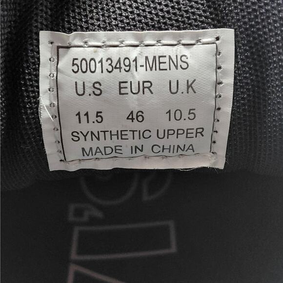 Levi's Drive Lo Mens Sneakers Size 11.5 Black Gum Sole Low Top Lace Up Casual - Picture 8 of 10